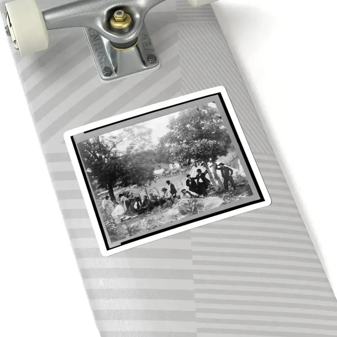 Gettysburg Camp of Captain Huft (U.S. Civil War) STICKER Vinyl Kiss-Cut Decal - The Sticker Space