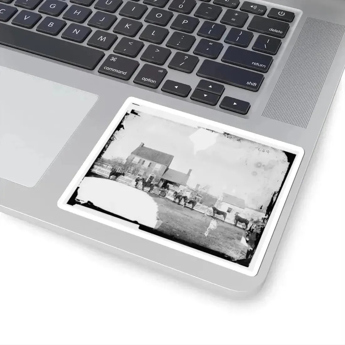 Gettysburg, Pa., Vicinity. G.J. White's House (U.S. Civil War) STICKER Vinyl Kiss-Cut Decal - The Sticker Space