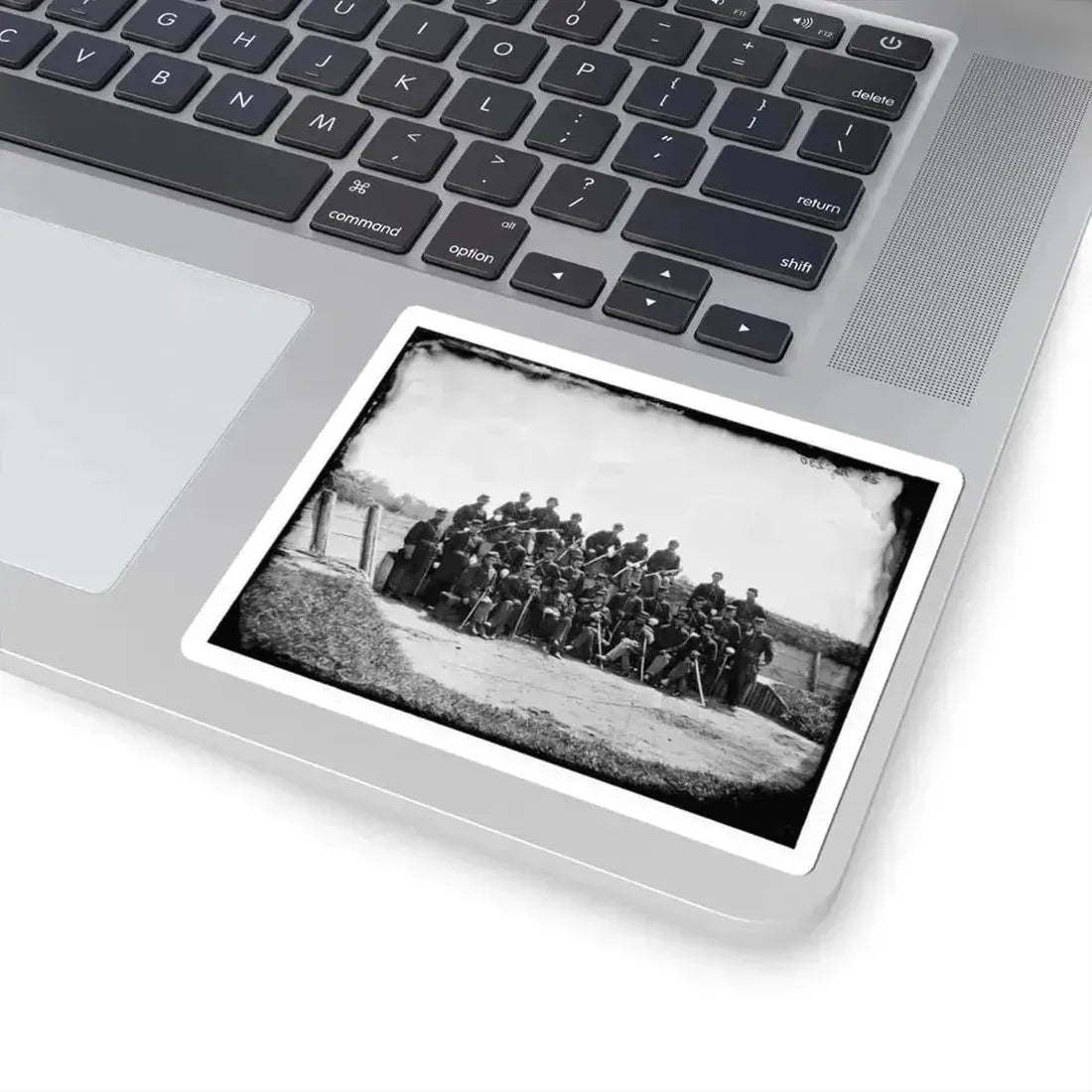 Gettysburg, Pennsylvania. Officers of 50Th Regiment Pennsylvania Infantry (U.S. Civil War) STICKER Vinyl Kiss-Cut Decal - The Sticker Space