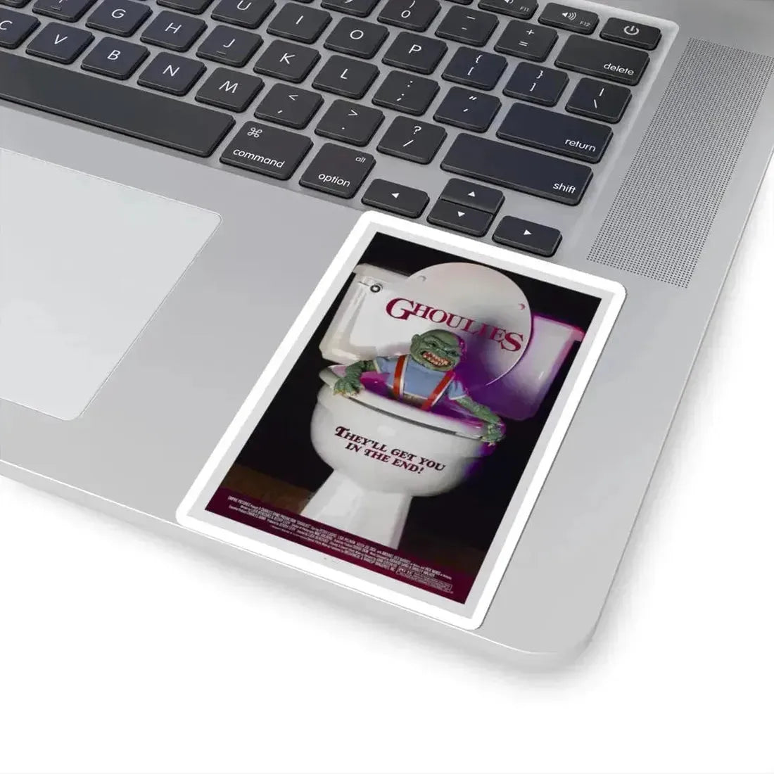 GHOULIES 1985 Movie Poster - STICKER Vinyl Kiss-Cut Decal - The Sticker Space