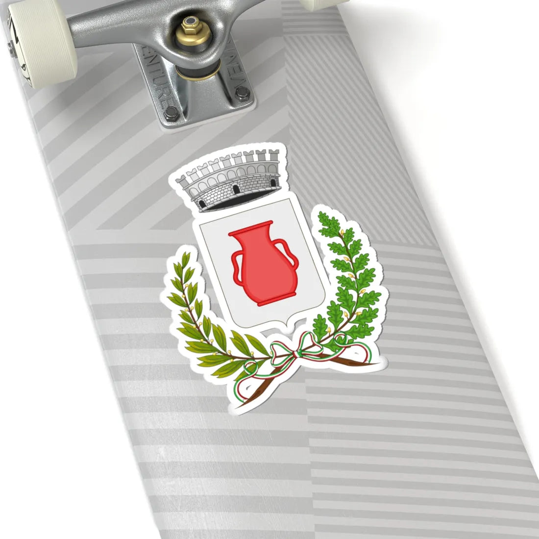 Giarratana-Stemma (Italy) (Coat of Arms) STICKER Vinyl Kiss-Cut Decal - The Sticker Space