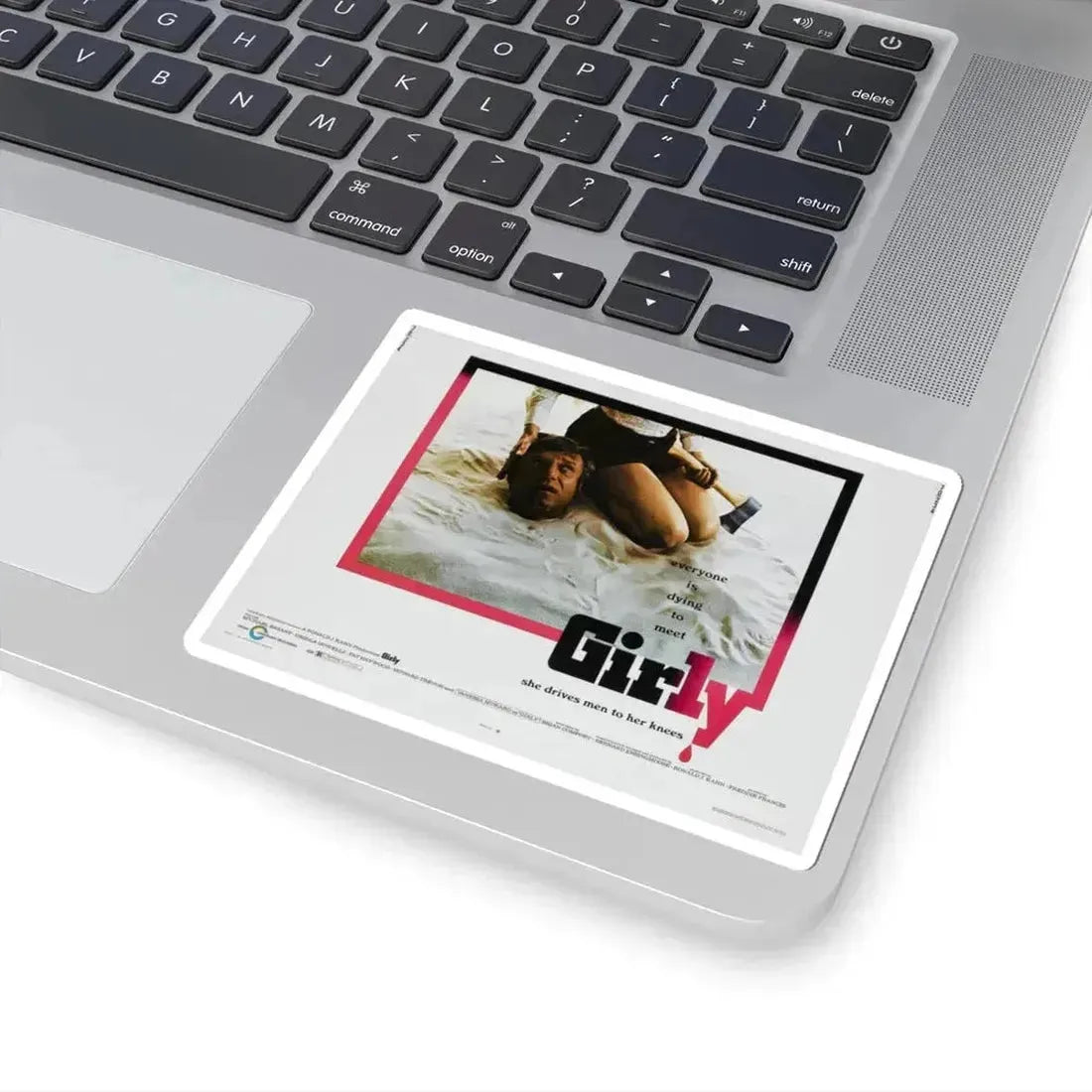 GIRLY 1970 Movie Poster - STICKER Vinyl Kiss-Cut Decal - The Sticker Space