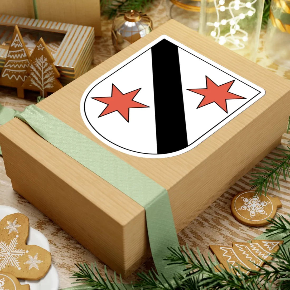 Gündisau coat of arms (Switzerland) (Coat of Arms) STICKER Vinyl Kiss-Cut Decal - The Sticker Space