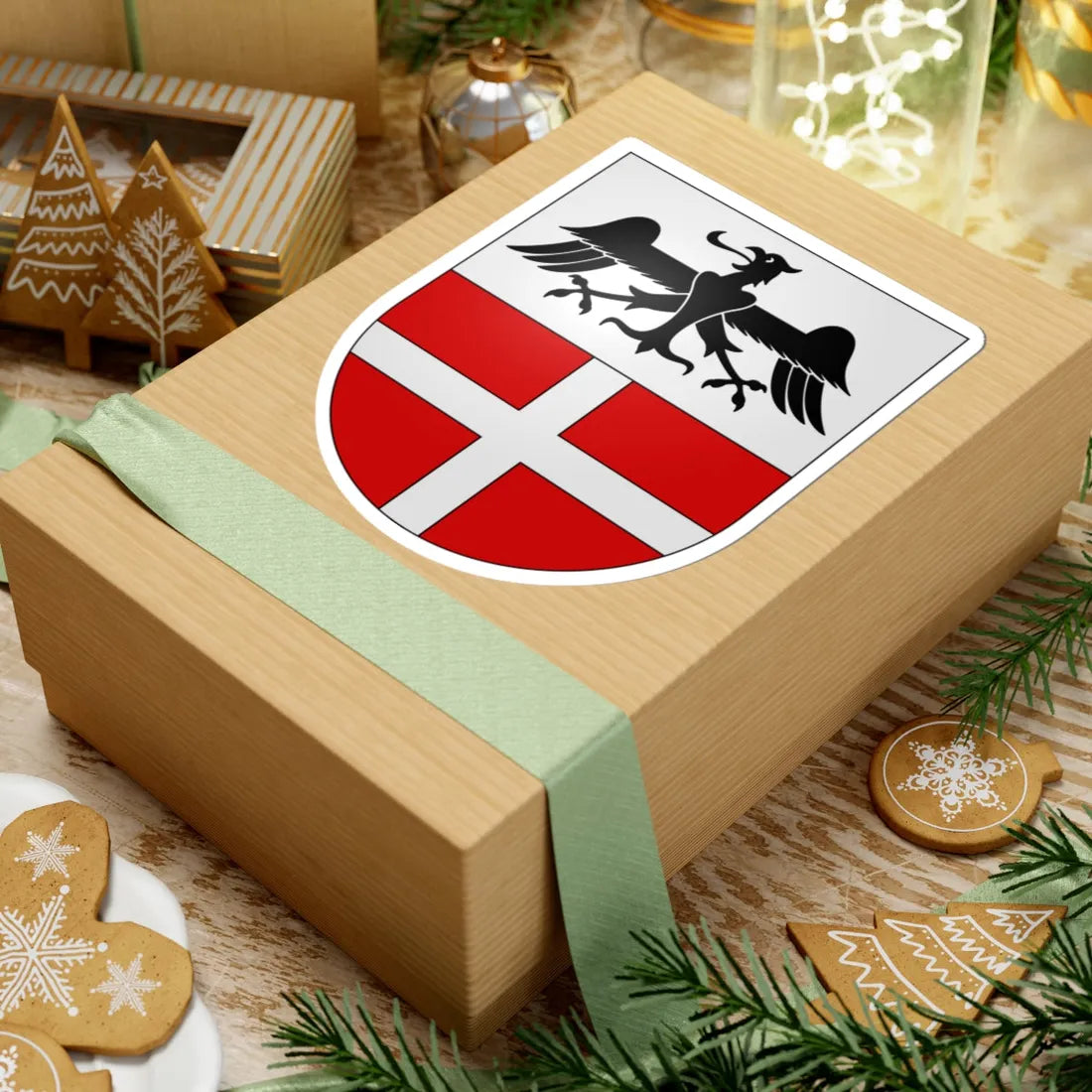 Gnosca-coat of arms (Switzerland) (Coat of Arms) STICKER Vinyl Kiss-Cut Decal - The Sticker Space