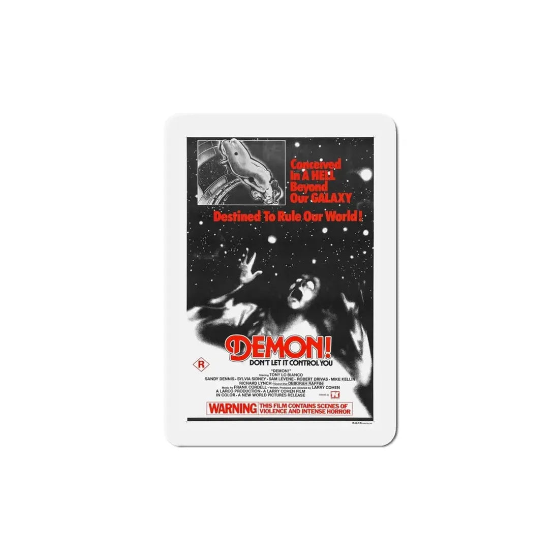 God Told Me To 1976 Movie Poster Refrigerator Magnet - The Sticker Space