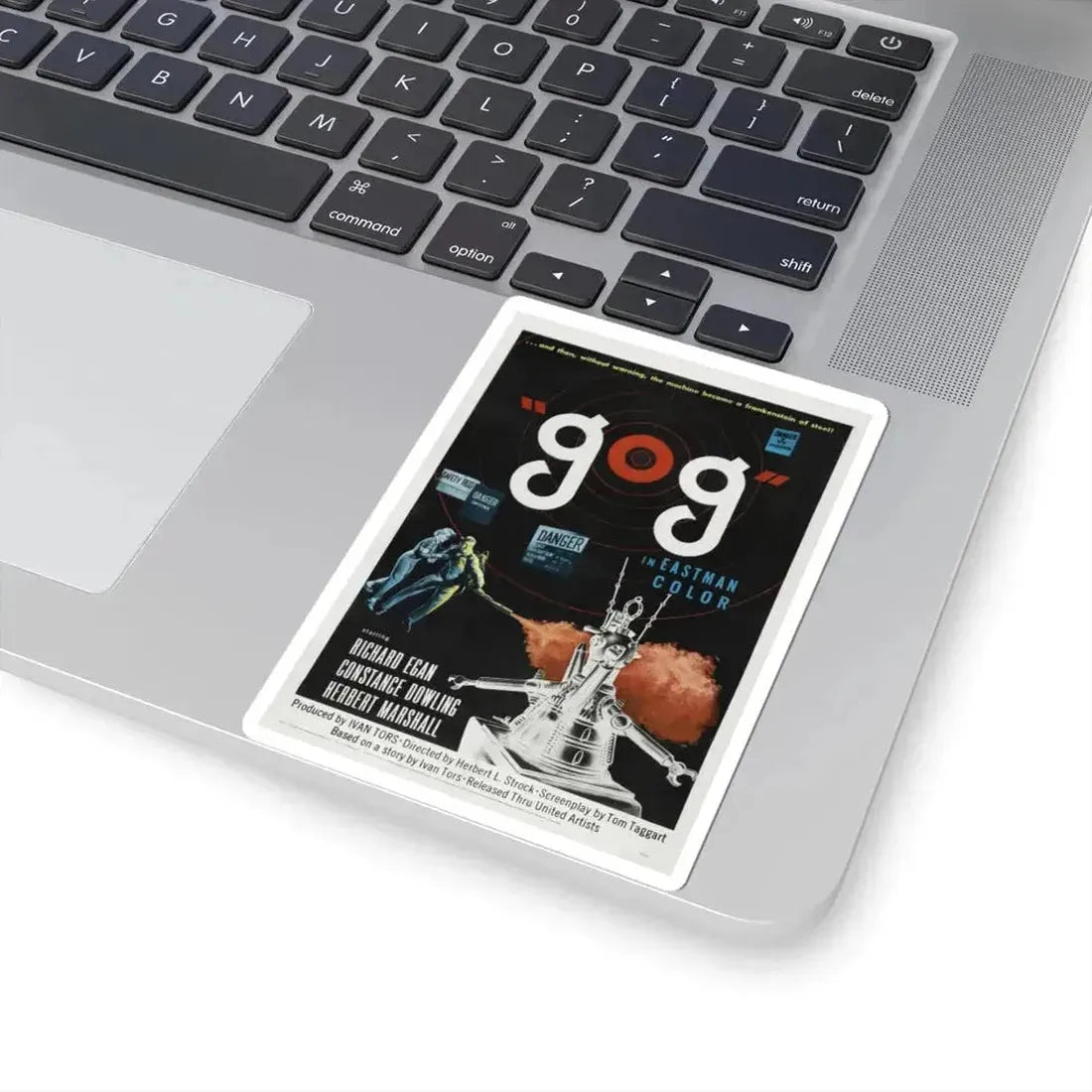 GOG 1954 Movie Poster - STICKER Vinyl Kiss-Cut Decal - The Sticker Space