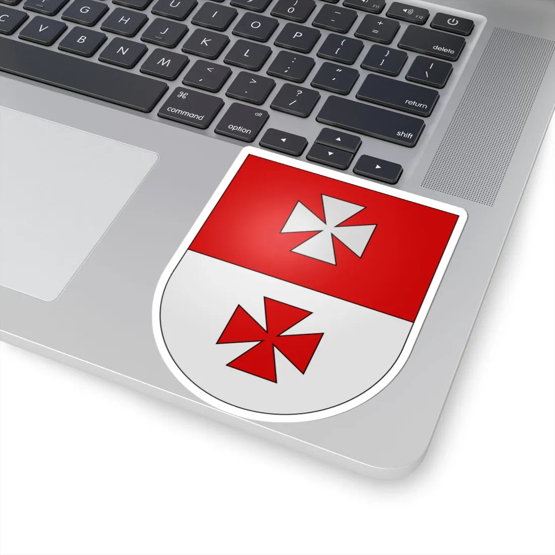 Goms district-coat of arms (Switzerland) (Coat of Arms) STICKER Vinyl Kiss-Cut Decal - The Sticker Space