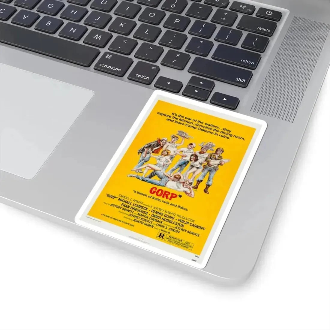 Gorp 1980 Movie Poster - STICKER Vinyl Kiss-Cut Decal - The Sticker Space