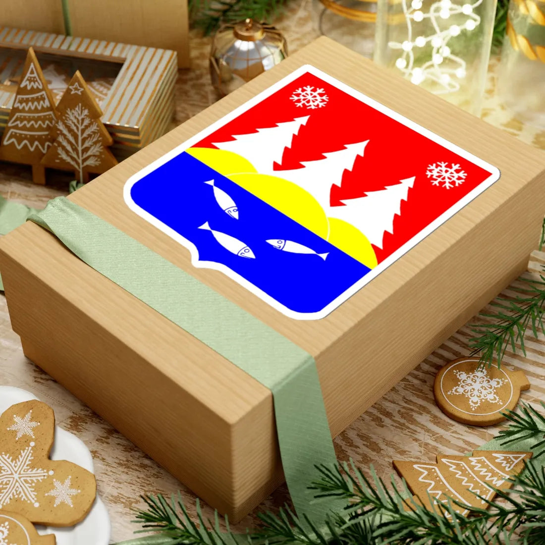 Gp toxovo (Russia) (Coat of Arms) STICKER Vinyl Kiss-Cut Decal - The Sticker Space