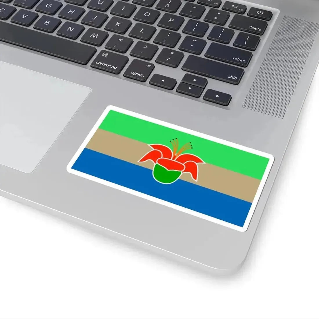 Great Cantonia Flag (China) STICKER Vinyl Kiss-Cut Decal - The Sticker Space