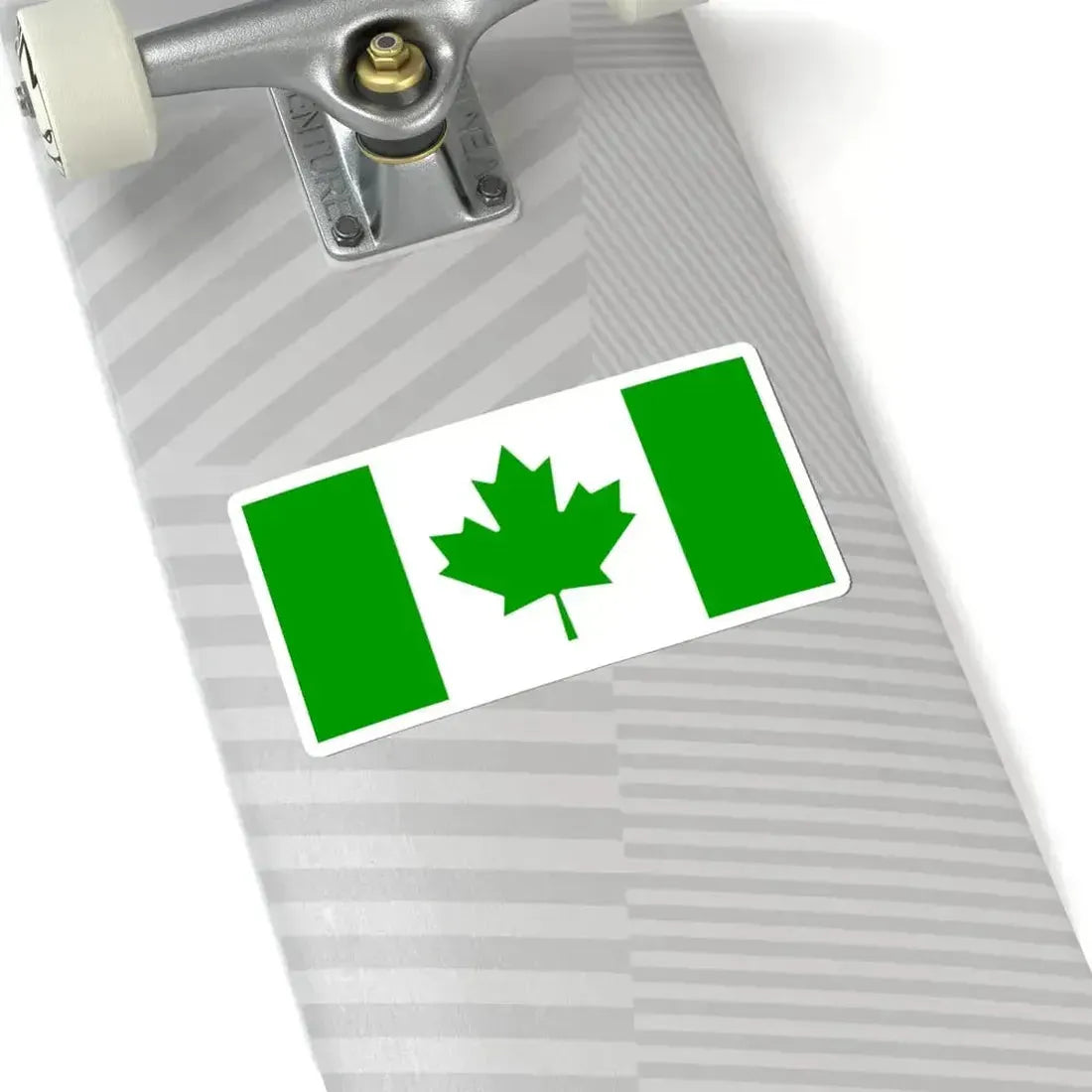 Green Flag of Canada (Canada) STICKER Vinyl Kiss-Cut Decal - The Sticker Space