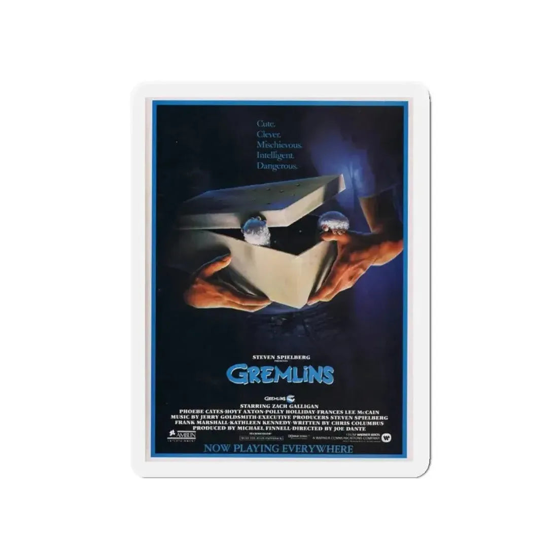 GREMLINS (TEASER) 2 1984 Movie Poster - Refrigerator Magnet - The Sticker Space