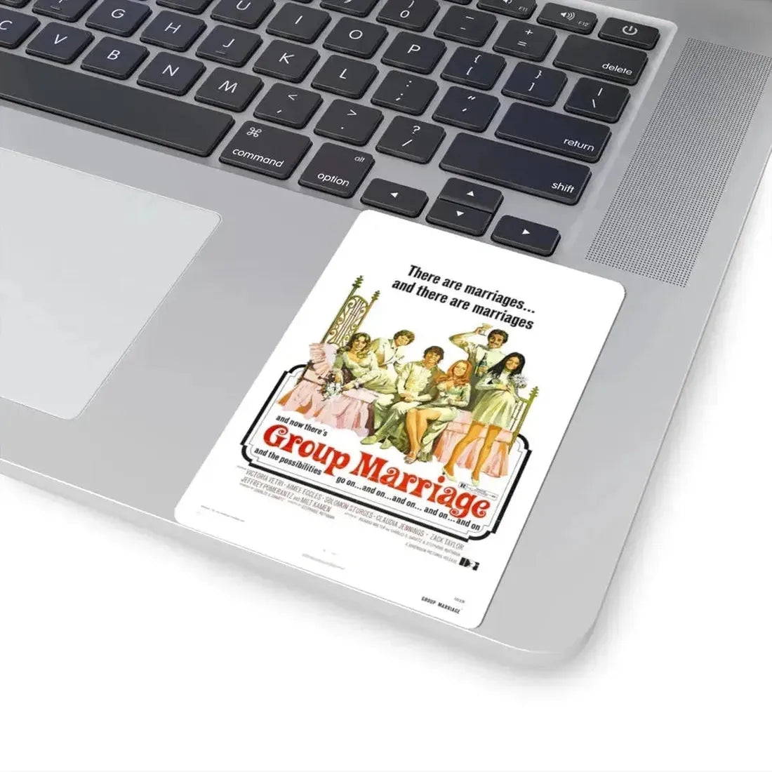 Group Marriage 1973 Movie Poster - STICKER Vinyl Kiss-Cut Decal - The Sticker Space