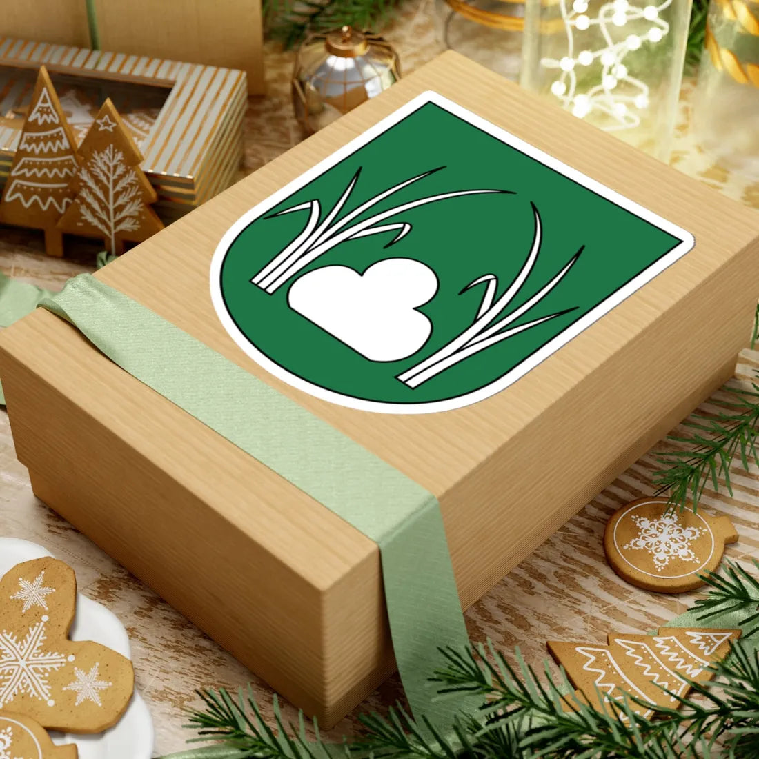 Grüt coat of arms (Switzerland) (Coat of Arms) STICKER Vinyl Kiss-Cut Decal - The Sticker Space