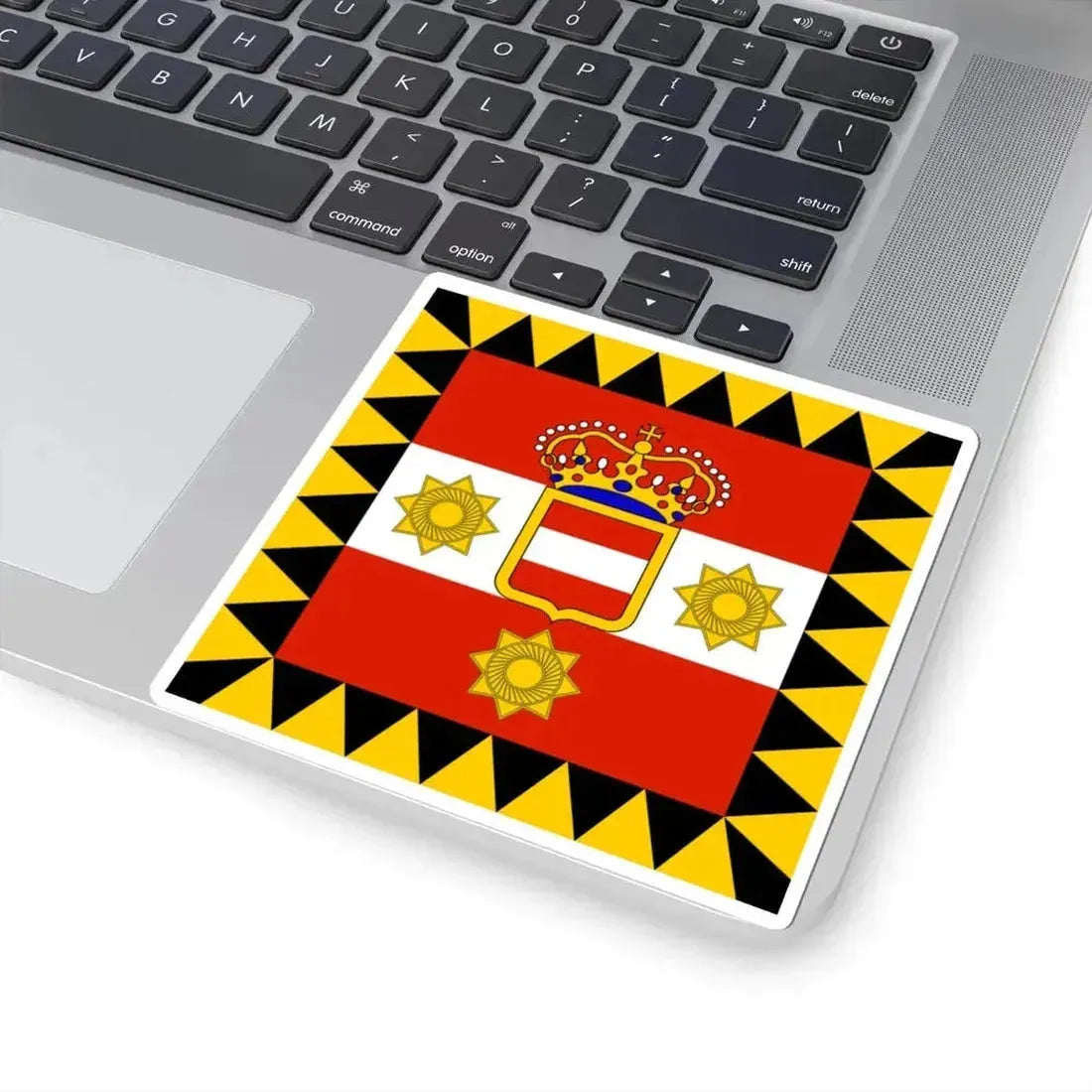 Habsburg Admirals Flag (Austria) STICKER Vinyl Kiss-Cut Decal - The Sticker Space
