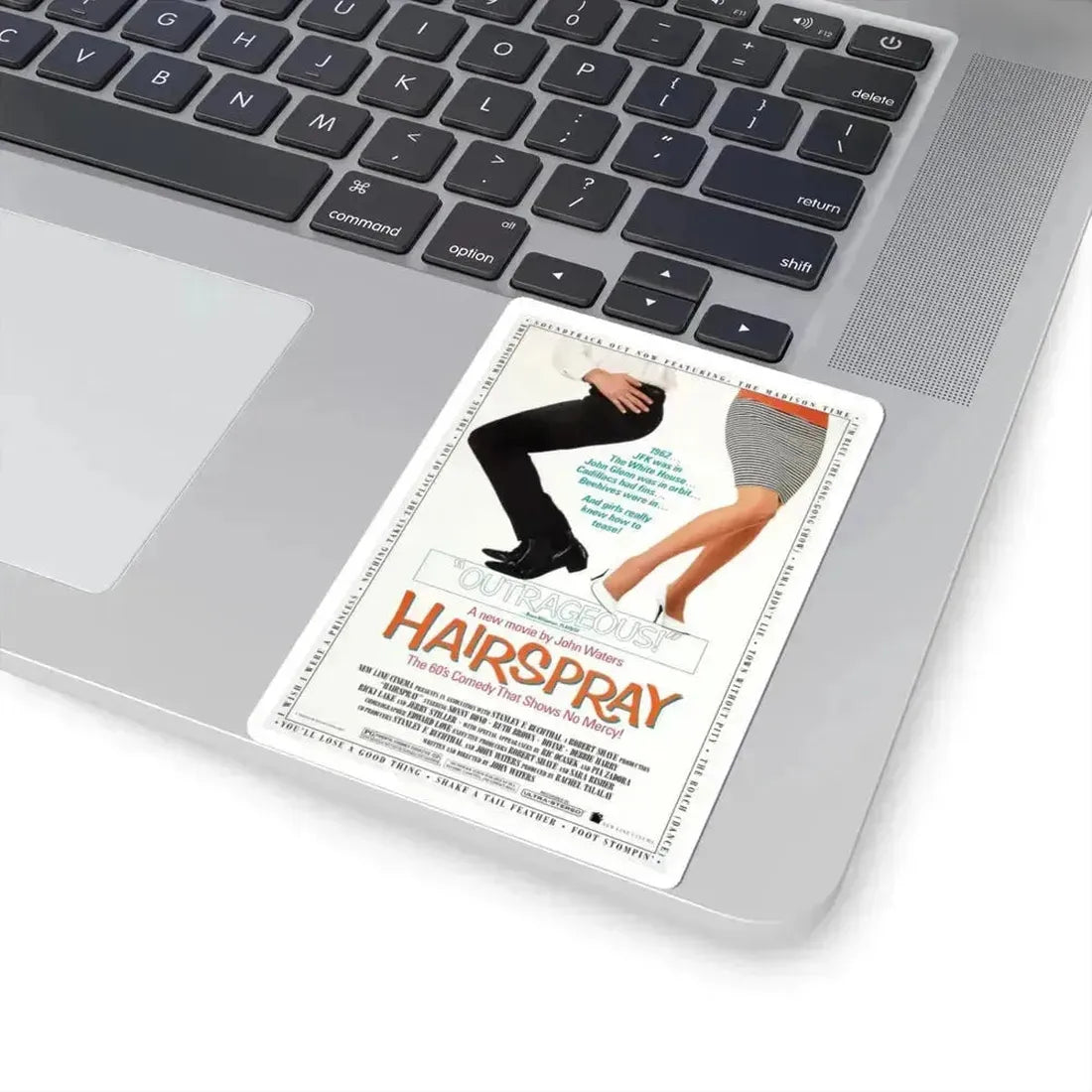 Hairspray 1988 Movie Poster - STICKER Vinyl Kiss-Cut Decal - The Sticker Space