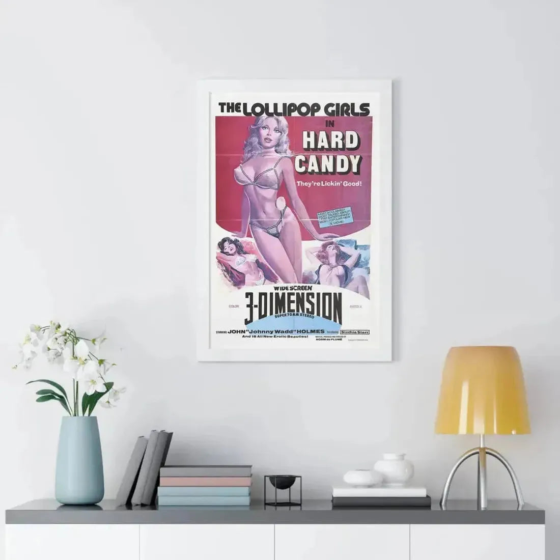 HARD CANDY 1976 - Framed Movie Poster - The Sticker Space