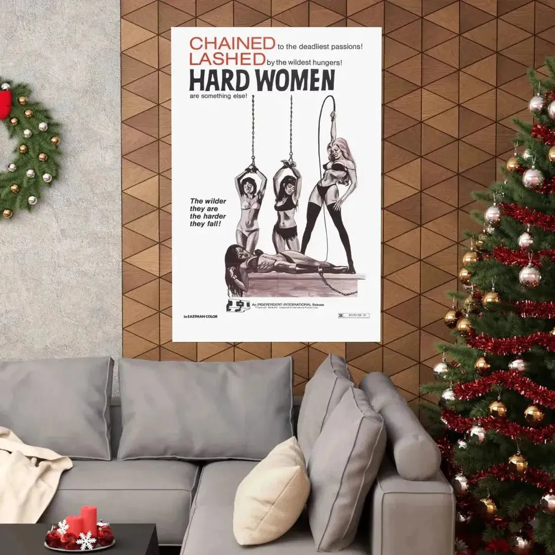 HARD WOMEN 1970 - Paper Movie Poster - The Sticker Space