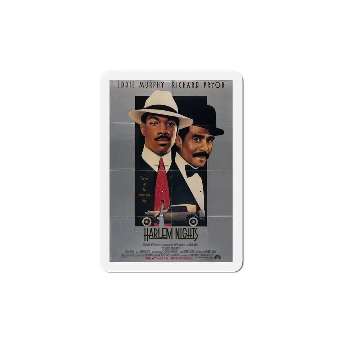 Harlem Nights 1989 Movie Poster Refrigerator Magnet - The Sticker Space