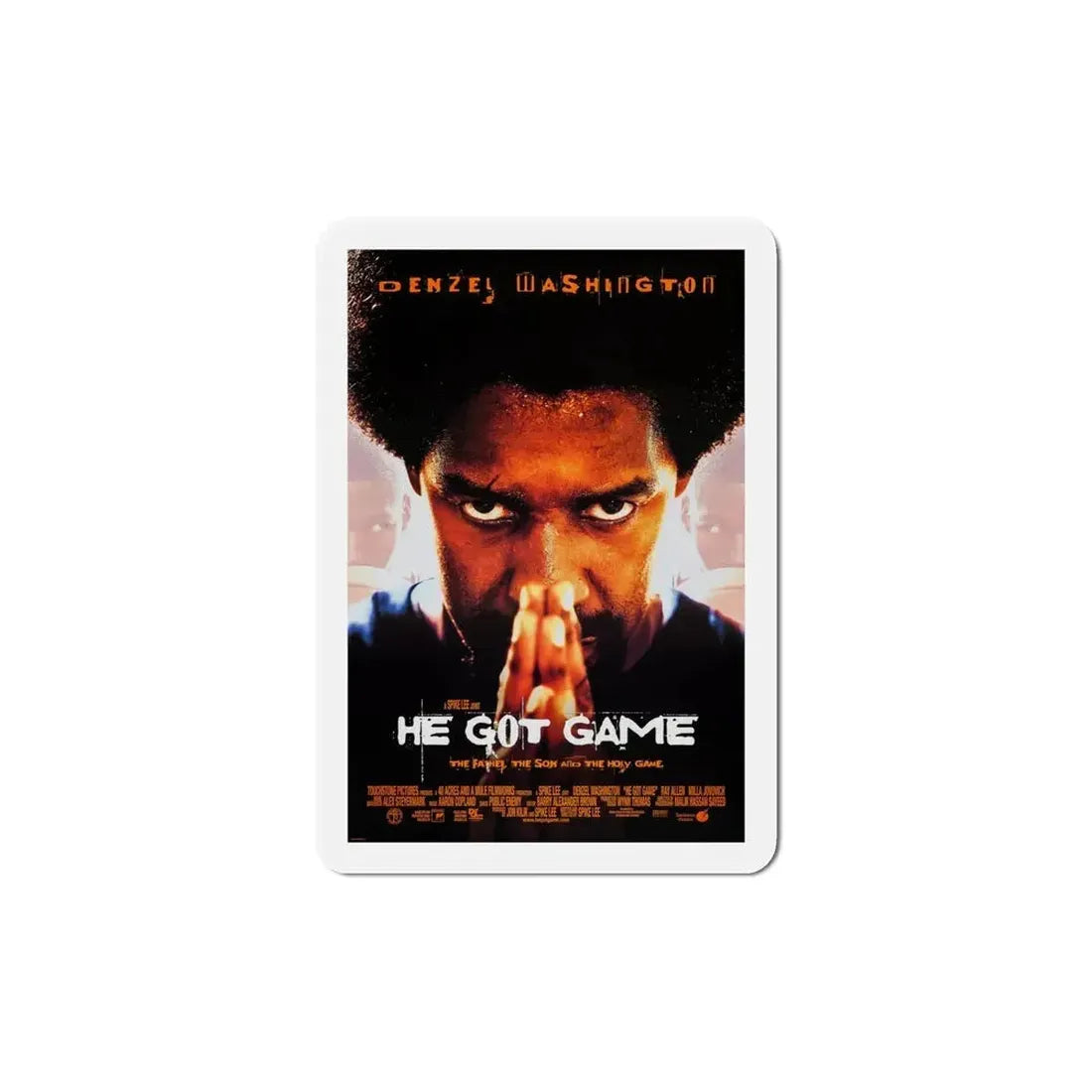 He Got Game 1998 Movie Poster Refrigerator Magnet - The Sticker Space