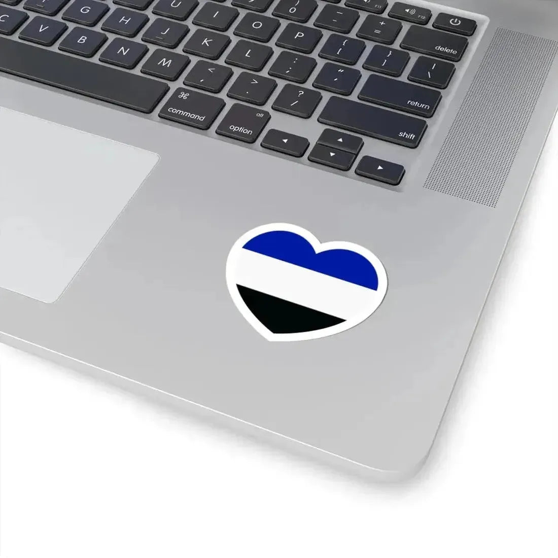 Heart Flag of Saar 1920-1935 - STICKER Vinyl Kiss-Cut Decal - The Sticker Space