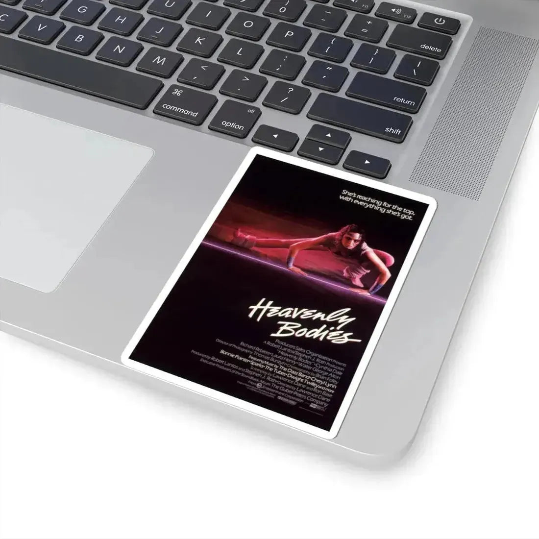 Heavenly Bodies 1985 Movie Poster - STICKER Vinyl Kiss-Cut Decal - The Sticker Space