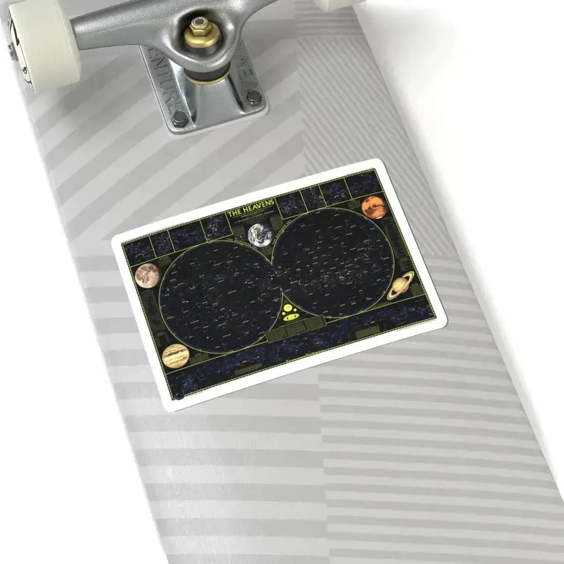 Heavens. The (1970) (Map) STICKER Vinyl Kiss-Cut Decal - The Sticker Space