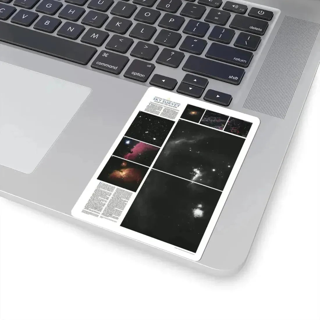 Heavens, The - Palomar Sky Survey (1983) (Map) STICKER Vinyl Kiss-Cut Decal - The Sticker Space