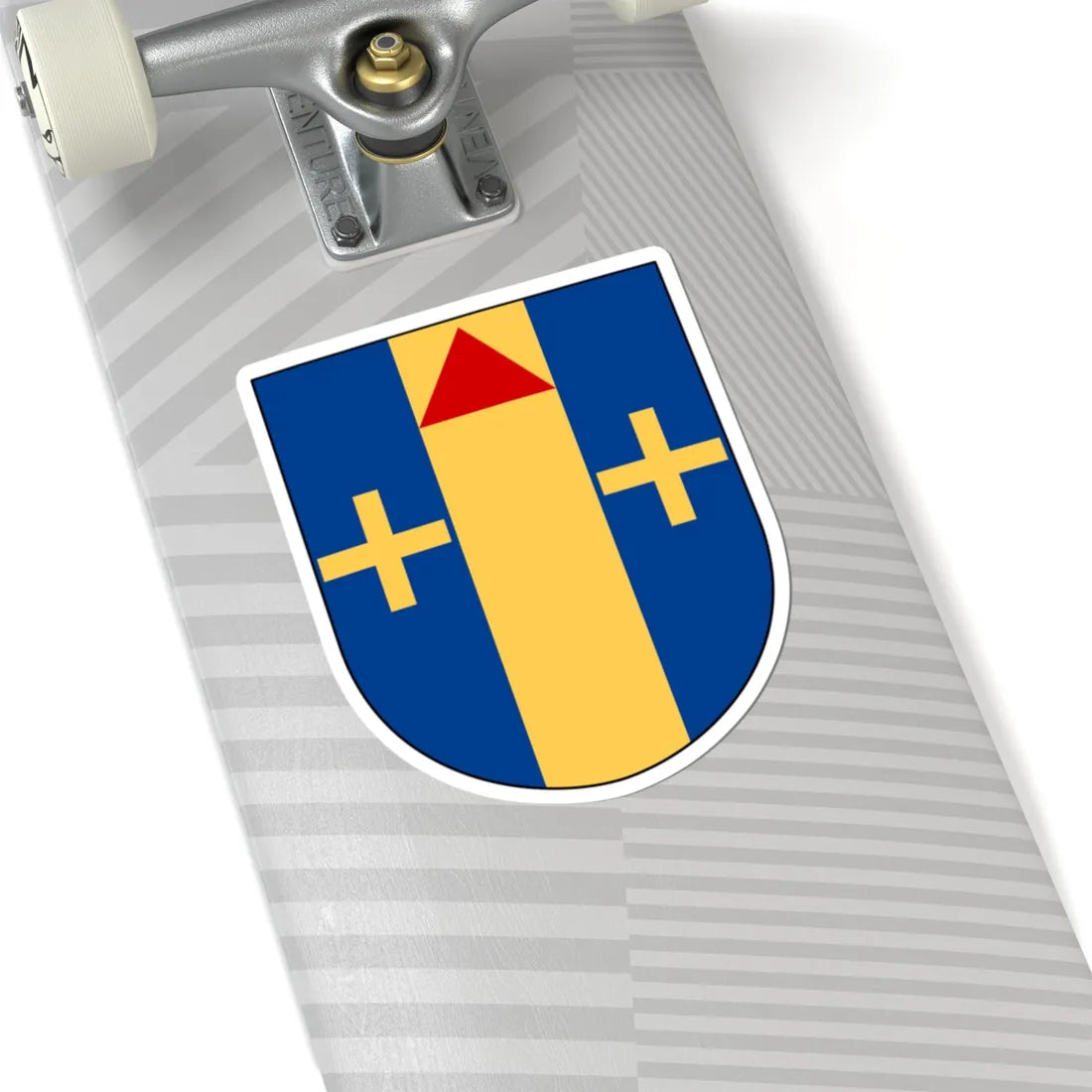 Heda församling vapen (Sweden) (Coat of Arms) STICKER Vinyl Kiss-Cut Decal - The Sticker Space