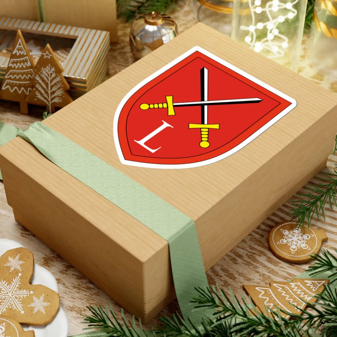 Heeresflugabwehr-Lehrverband Bundeswehr (Germany) (Coat of Arms) STICKER Vinyl Kiss-Cut Decal - The Sticker Space