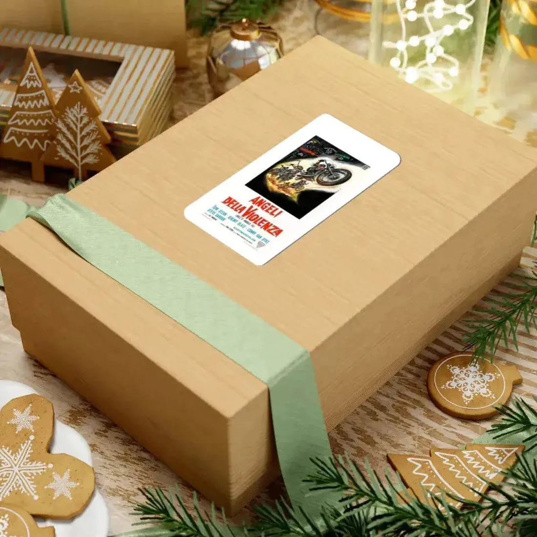 HELL'S ANGELS '69 (ITALIAN) 1969 Movie Poster - STICKER Vinyl Kiss-Cut Decal - The Sticker Space