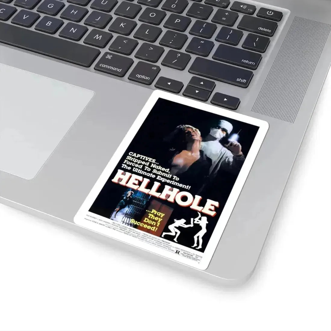 HELLHOLE 1985 Movie Poster - STICKER Vinyl Kiss-Cut Decal - The Sticker Space