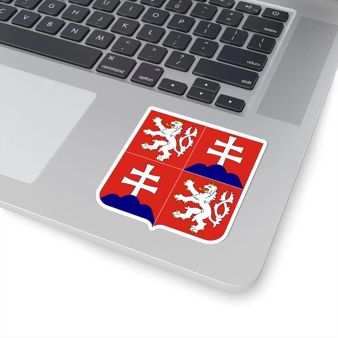 Herb Czechosłowacji 1990-1992 (Slovakia) (Coat of Arms) STICKER Vinyl Kiss-Cut Decal - The Sticker Space