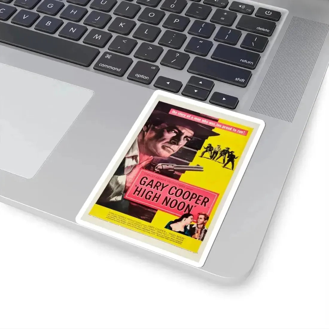 High Noon 1952 Movie Poster - STICKER Vinyl Kiss-Cut Decal - The Sticker Space