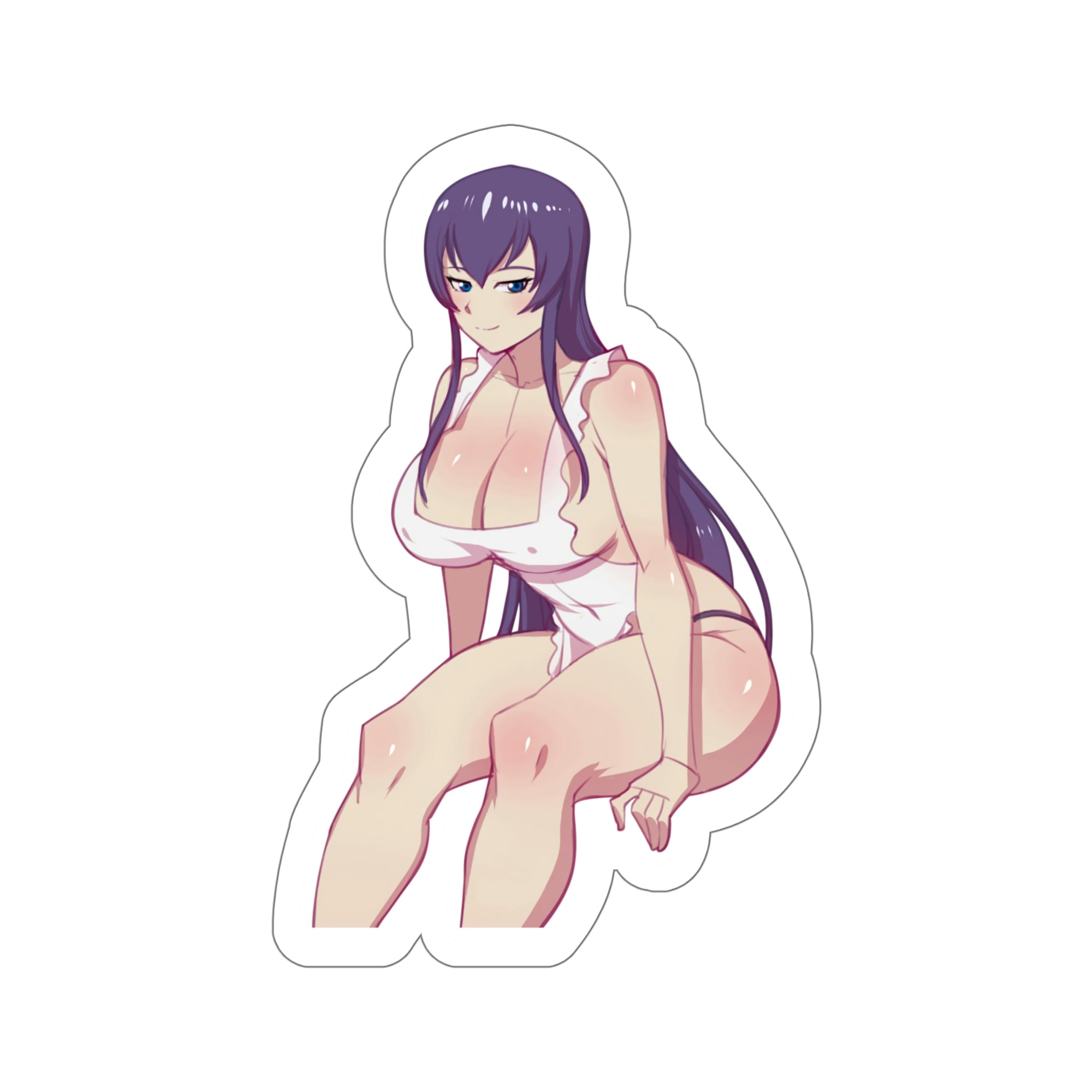 Highschool Of The Dead Saeko Busujima V4 Anime Ecchi Waifu Sticker