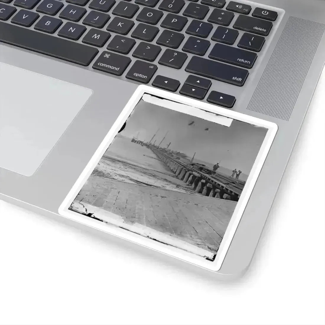 Hilton Head, S.C. Dock Built by Federal Troops (U.S. Civil War) STICKER Vinyl Kiss-Cut Decal - The Sticker Space