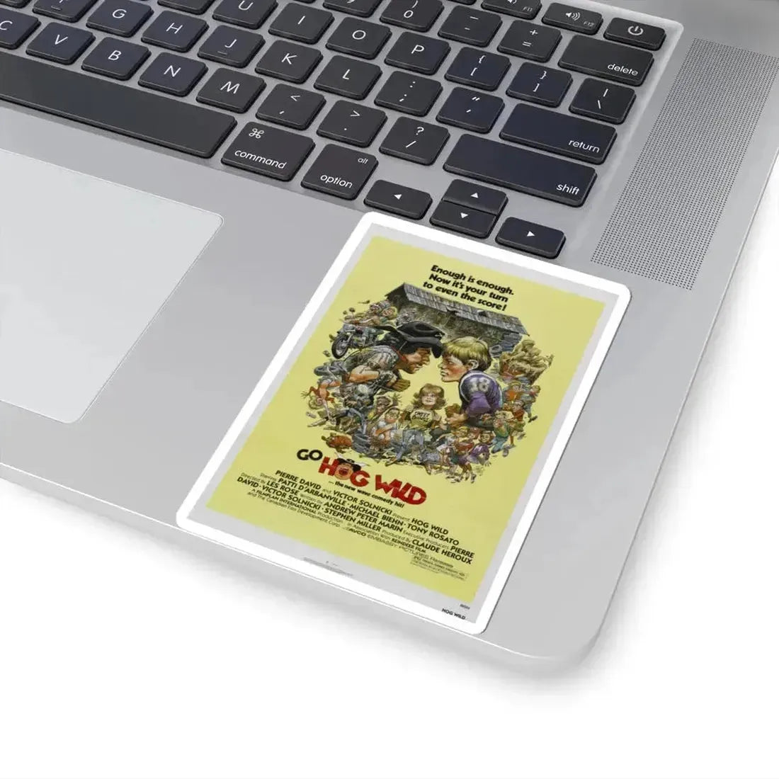 Hog Wild 1980 Movie Poster - STICKER Vinyl Kiss-Cut Decal - The Sticker Space