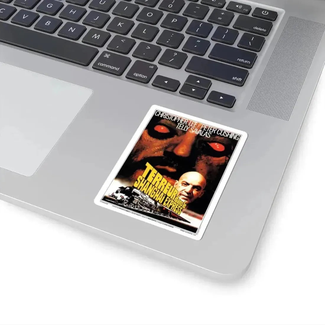 HORROR EXPRESS (FRENCH) 1972 Movie Poster - STICKER Vinyl Kiss-Cut Decal - The Sticker Space