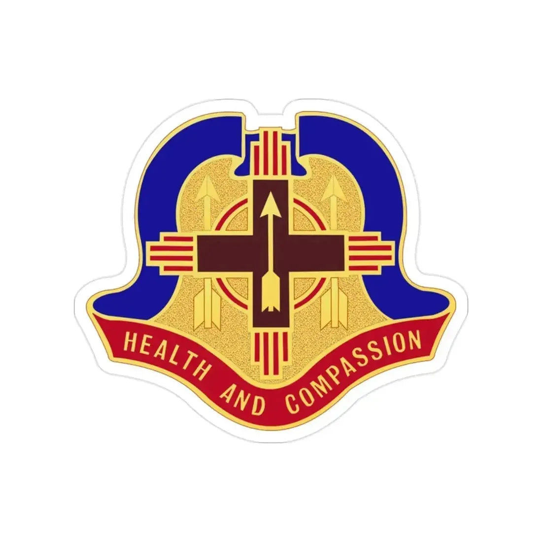 Hospital Sandia Base (U.S. Army) Transparent STICKER Die-Cut Vinyl Decal - The Sticker Space