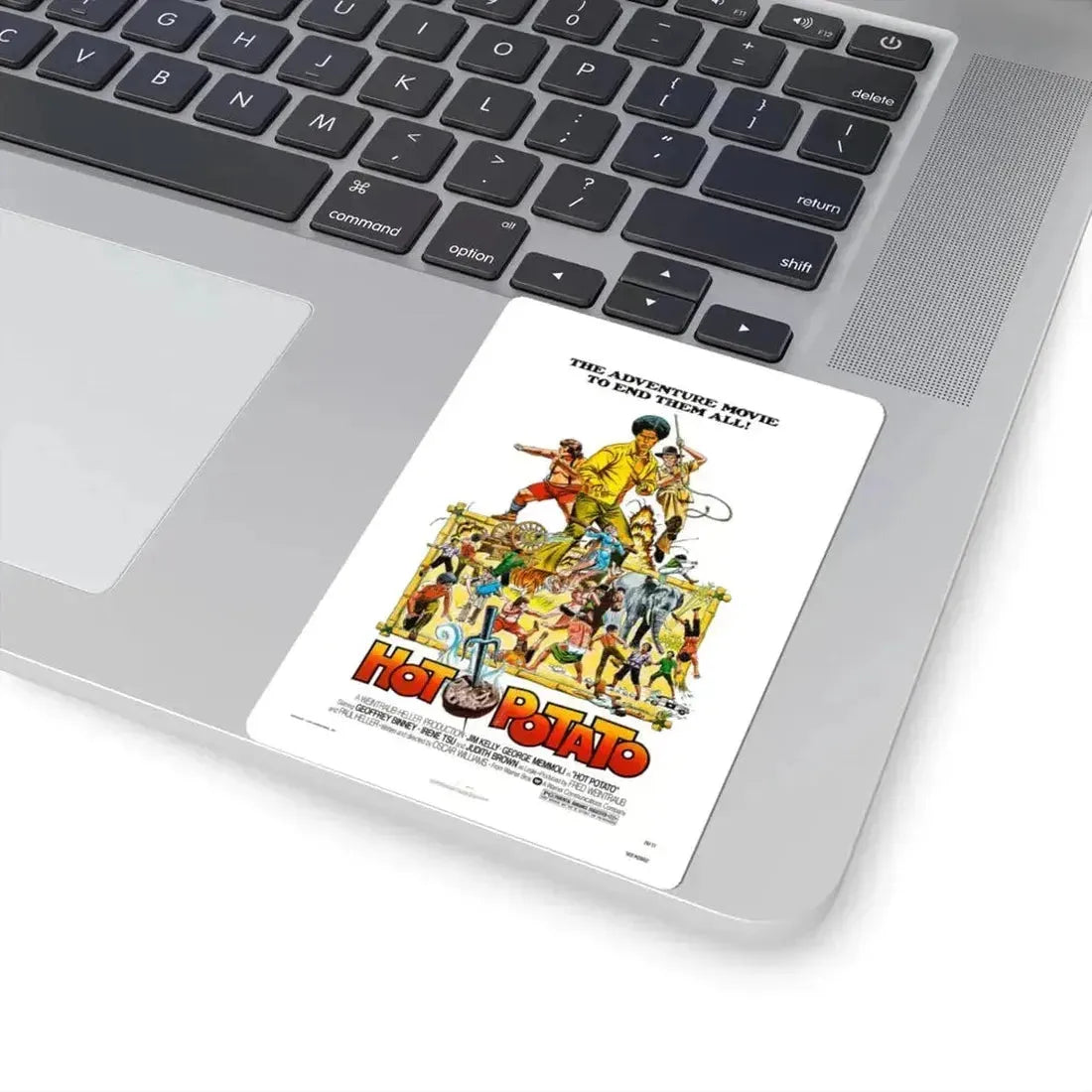 Hot Potato 1976 Movie Poster - STICKER Vinyl Kiss-Cut Decal - The Sticker Space