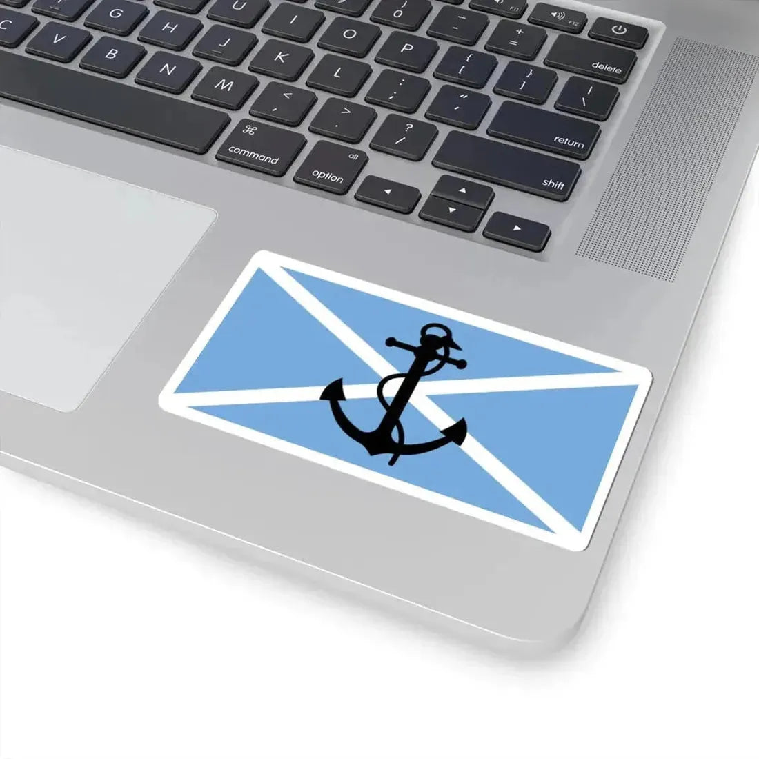 House flag of the Argentine Shipping Lines Company ELMA (Argentina) STICKER Vinyl Kiss-Cut Decal - The Sticker Space