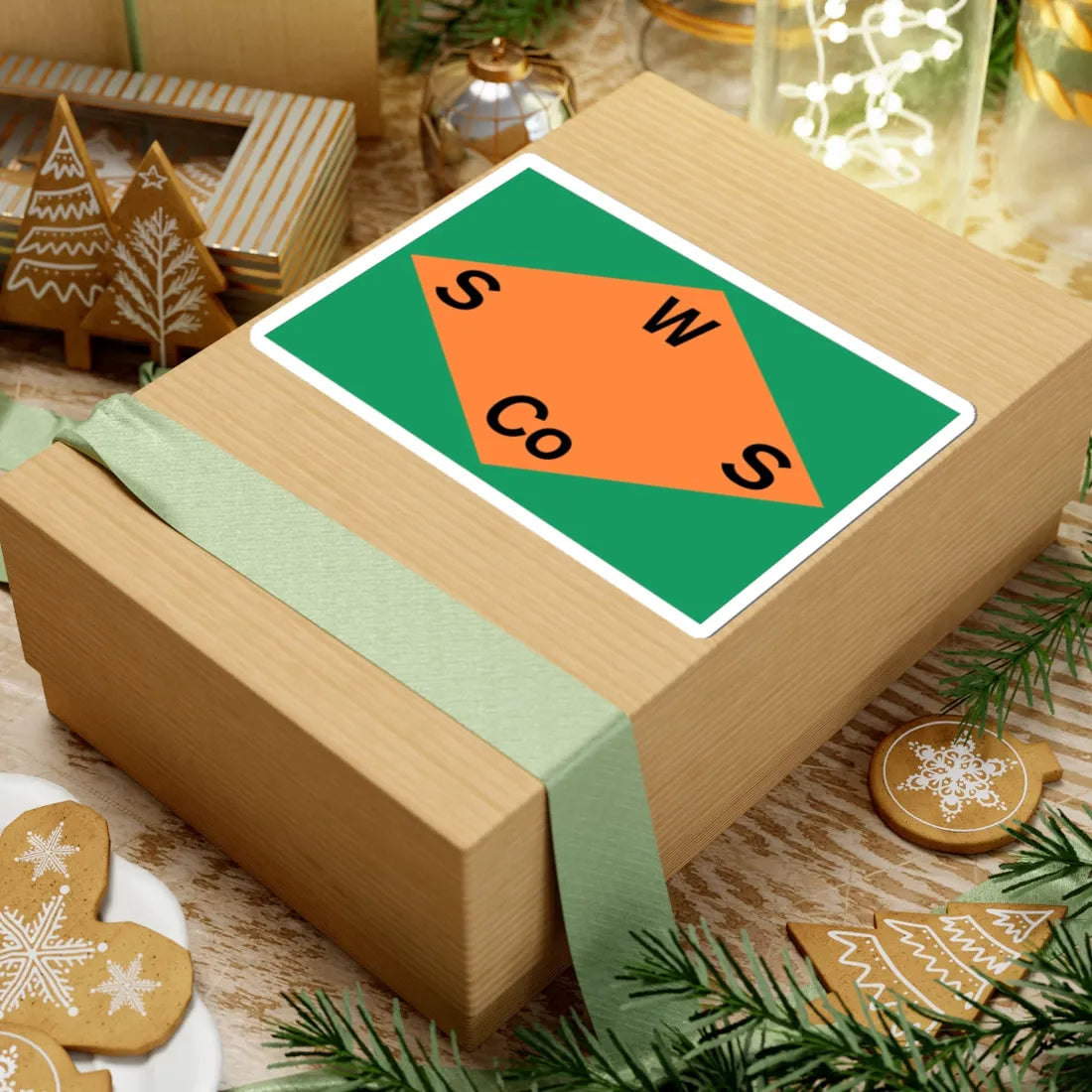 House flag of the Wexford Steamship Company (Ireland) STICKER Vinyl Kiss-Cut Decal - The Sticker Space