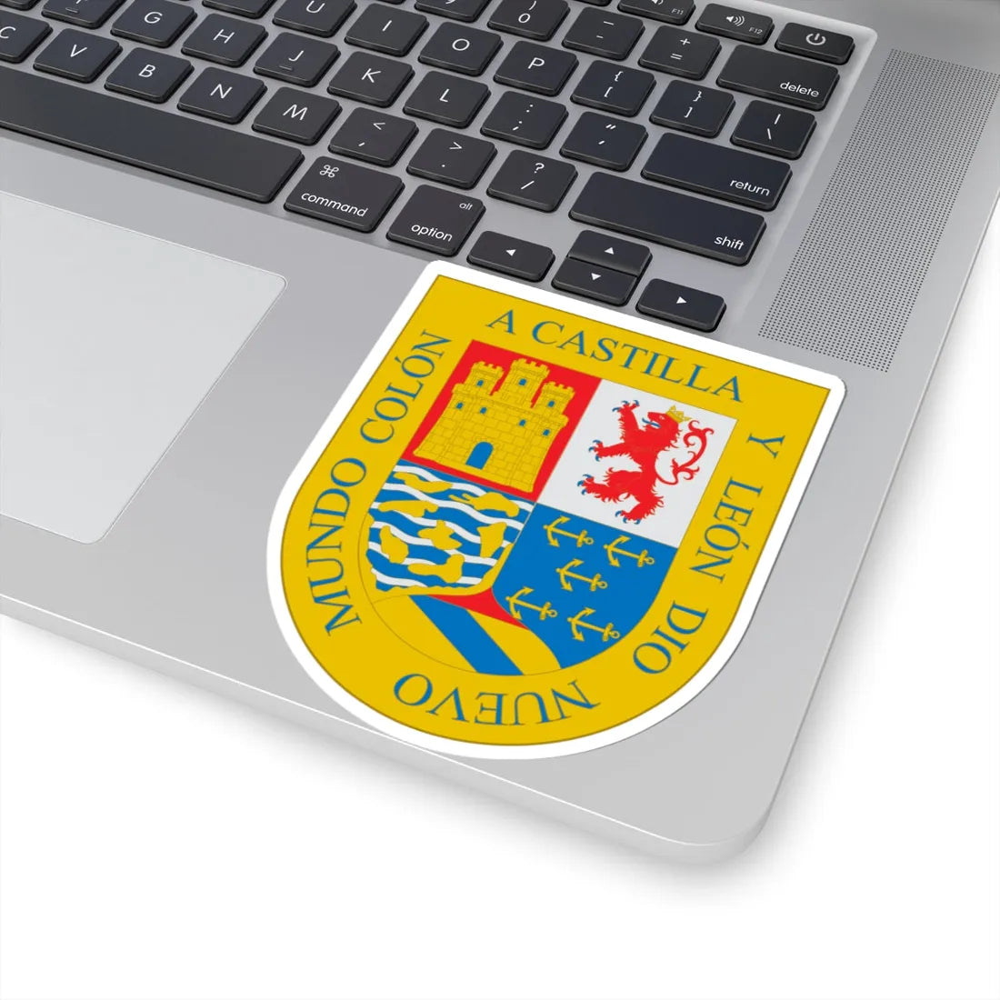 House of Colon COA 3 (Costa Rica) (Coat of Arms) STICKER Vinyl Kiss-Cut Decal - The Sticker Space