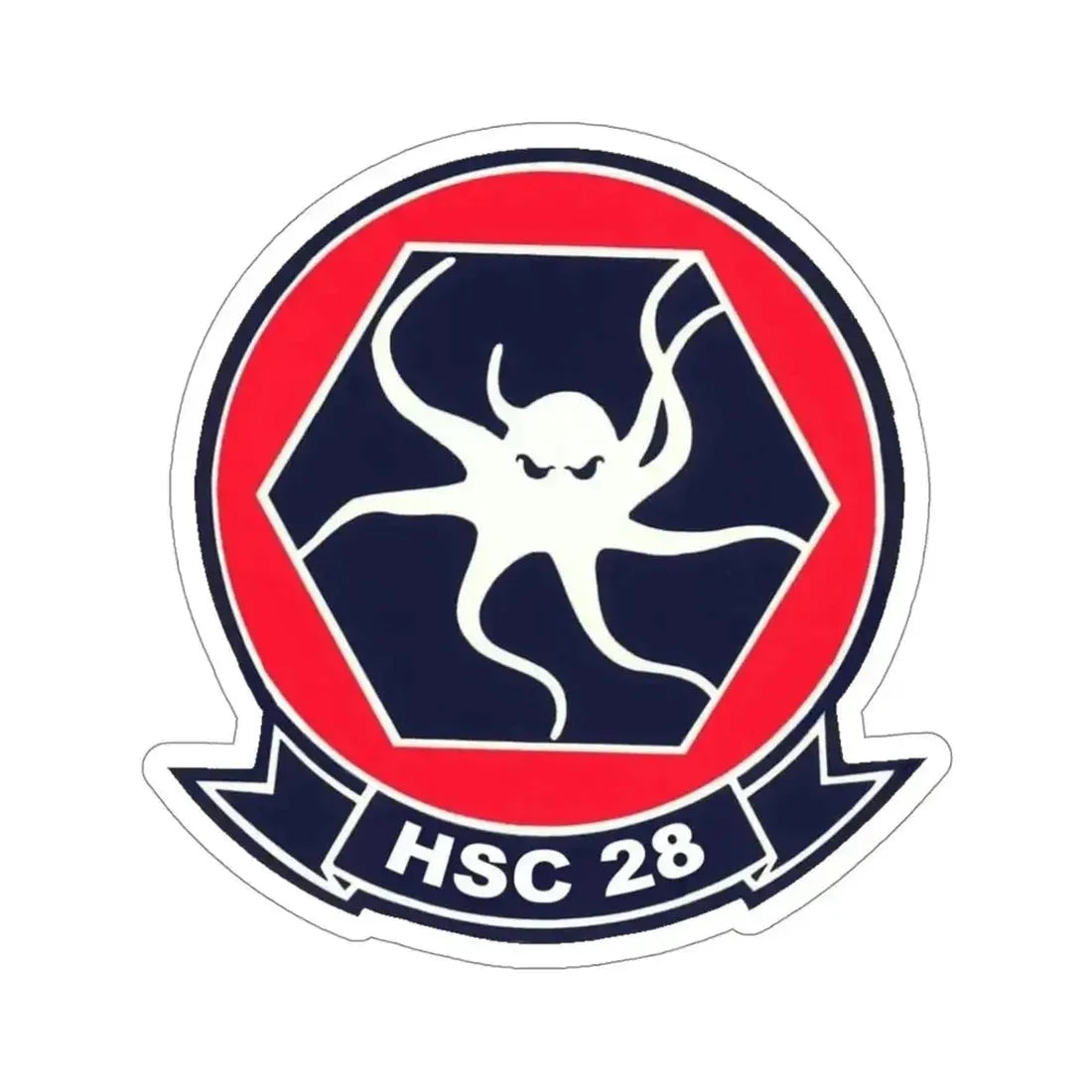 HSC 28 (U.S. Navy) STICKER Vinyl Die-Cut Decal - The Sticker Space