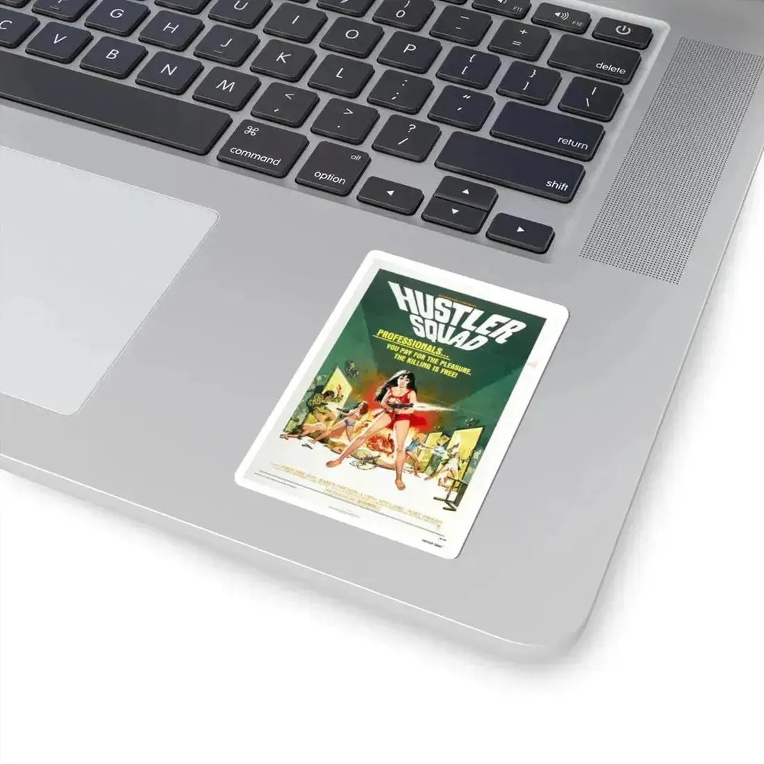 HUSTLER SQUAD 1975 Movie Poster - STICKER Vinyl Kiss-Cut Decal - The Sticker Space