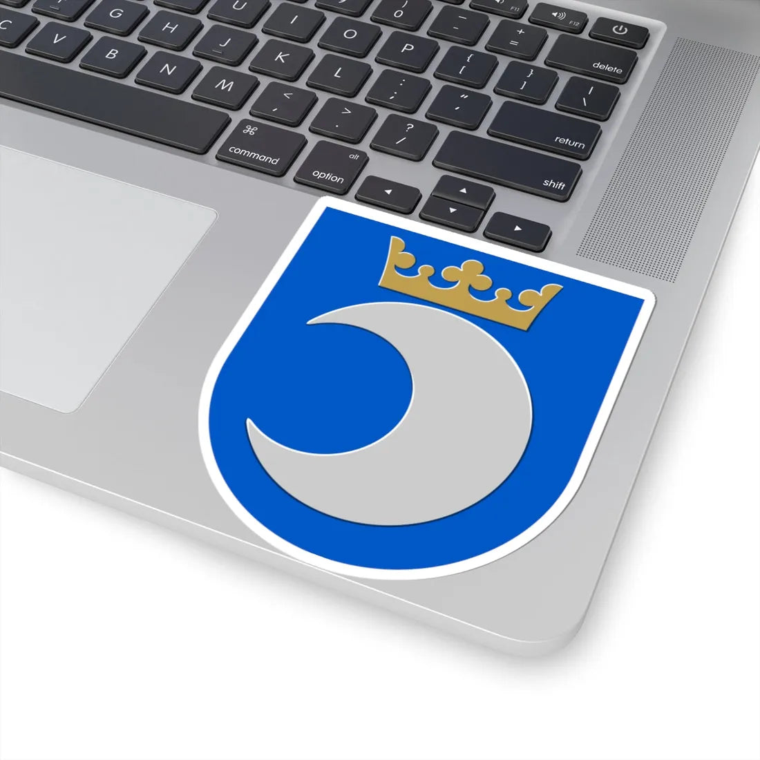 Hyvinkään mlk.vaakuna (Finland) (Coat of Arms) STICKER Vinyl Kiss-Cut Decal - The Sticker Space