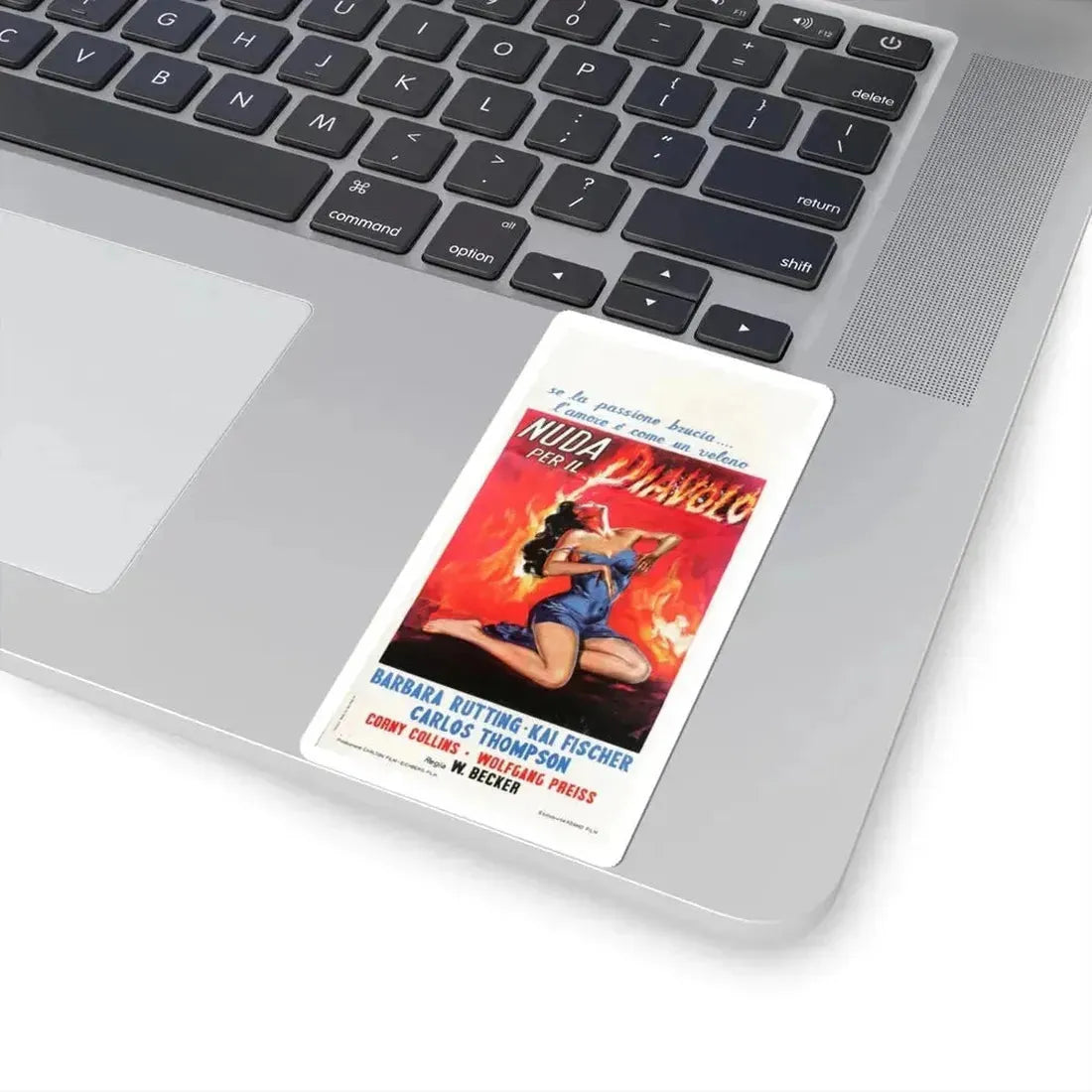 I WAS ALL HIS 1958 Movie Poster - STICKER Vinyl Kiss-Cut Decal - The Sticker Space