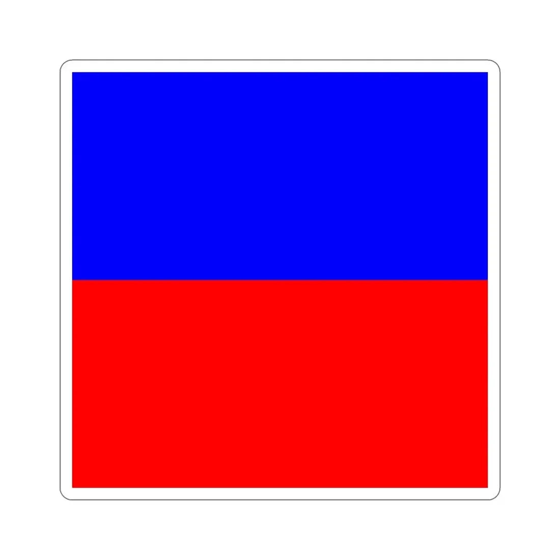 ICS Echo (International Code of Signals) STICKER Vinyl Die-Cut Decal - The Sticker Space