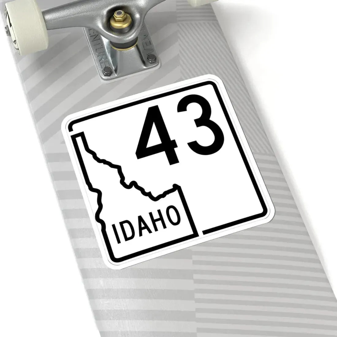 Idaho 43 1955 (Idaho) (Road Sign) STICKER Vinyl Kiss-Cut Decal - The Sticker Space