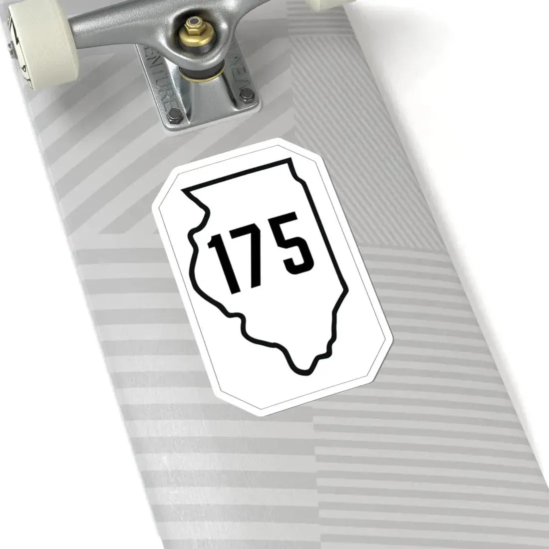 Illinois 175 1926 (Illinois) (Road Sign) STICKER Vinyl Kiss-Cut Decal - The Sticker Space